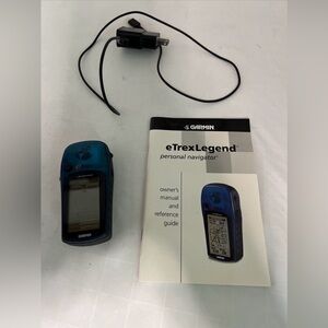 Garmin eTrex Legend‎ Handheld GPS Waterproof Bundle w/ Manual & Charger TESTED